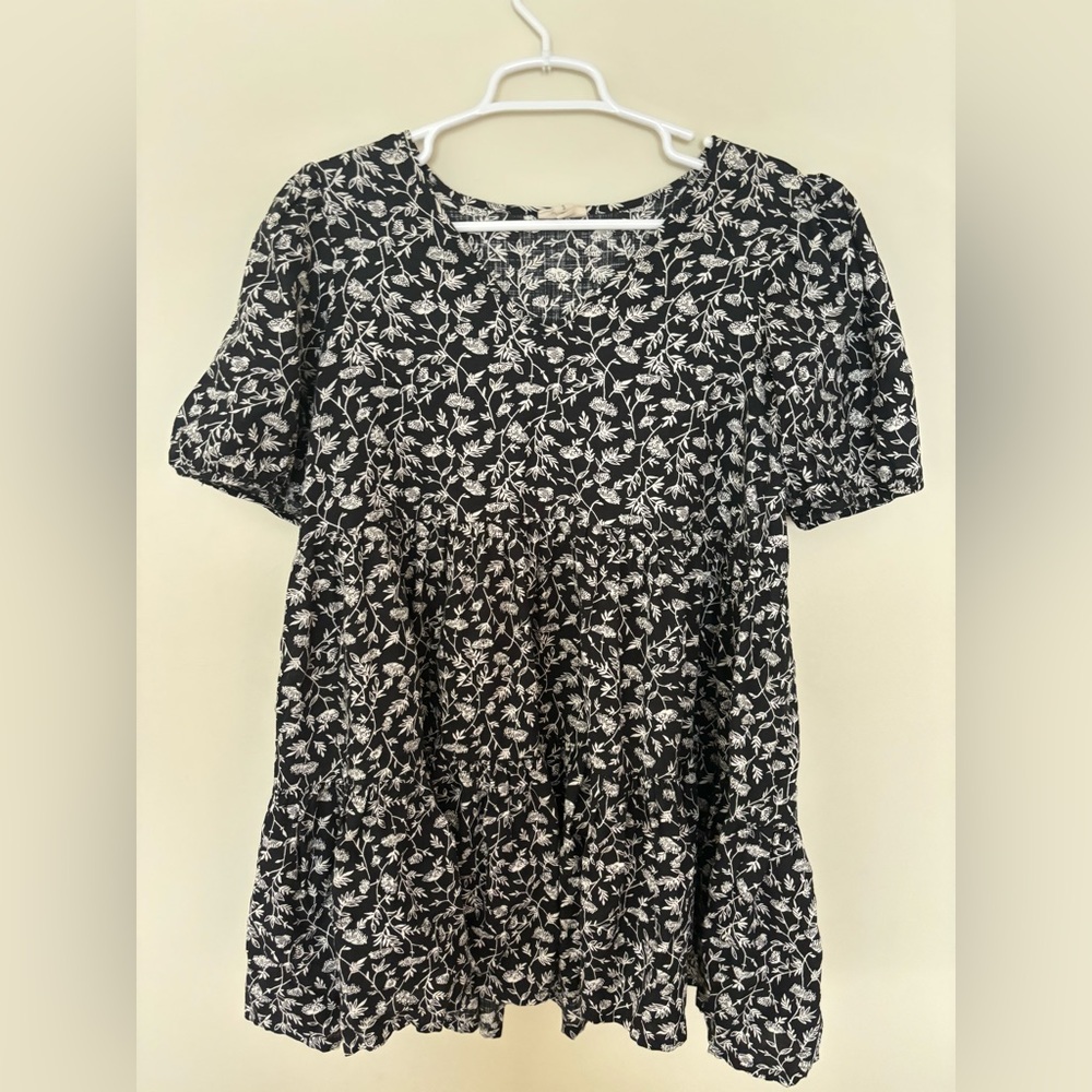 Babydoll floral dress